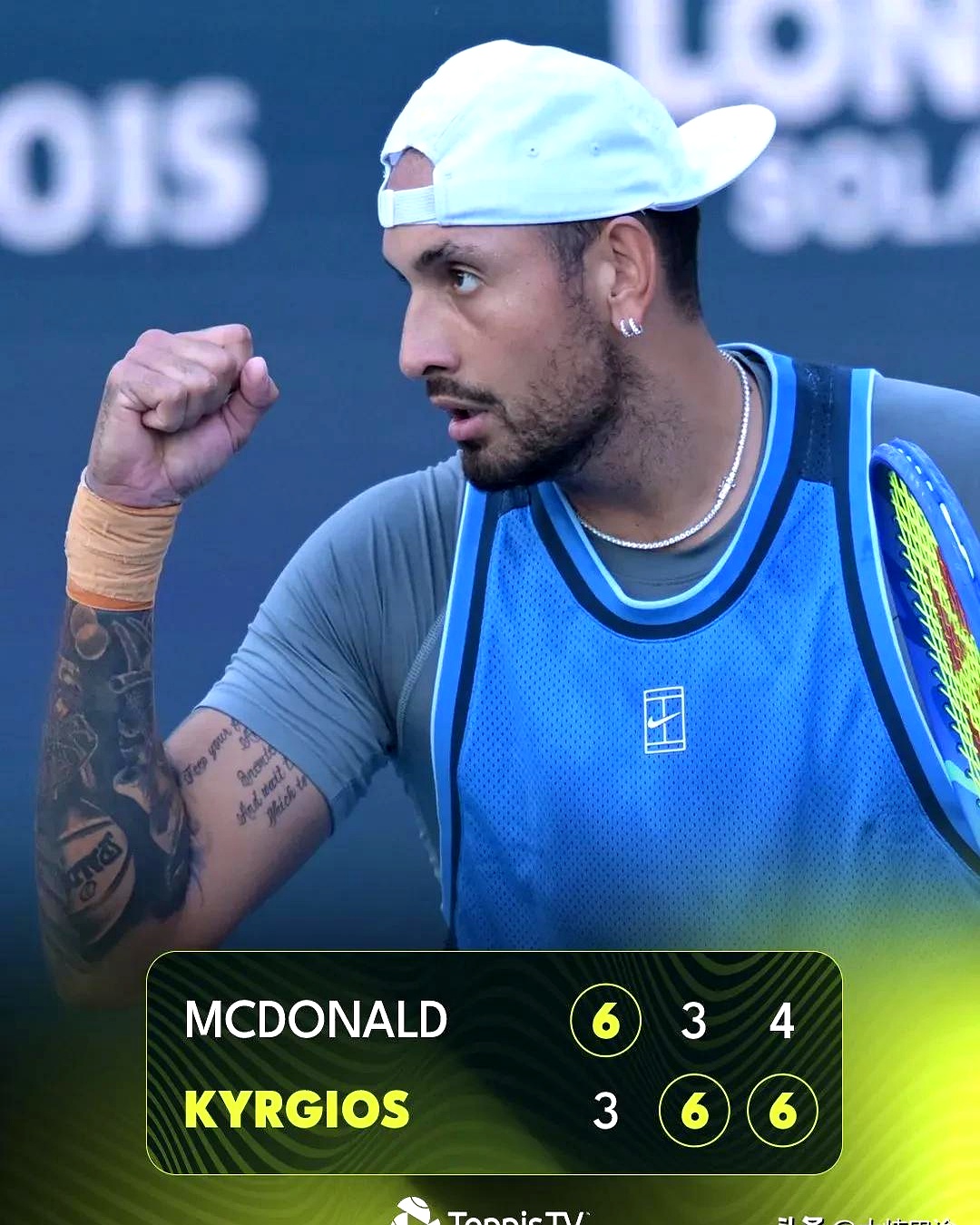 西班牙网球队轻取澳大利亚网球队，克耶高斯高光表现的简单介绍