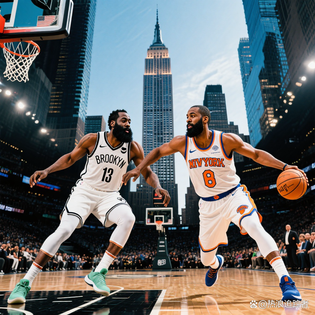 篮网血洗尼克斯，哈里斯送出助攻