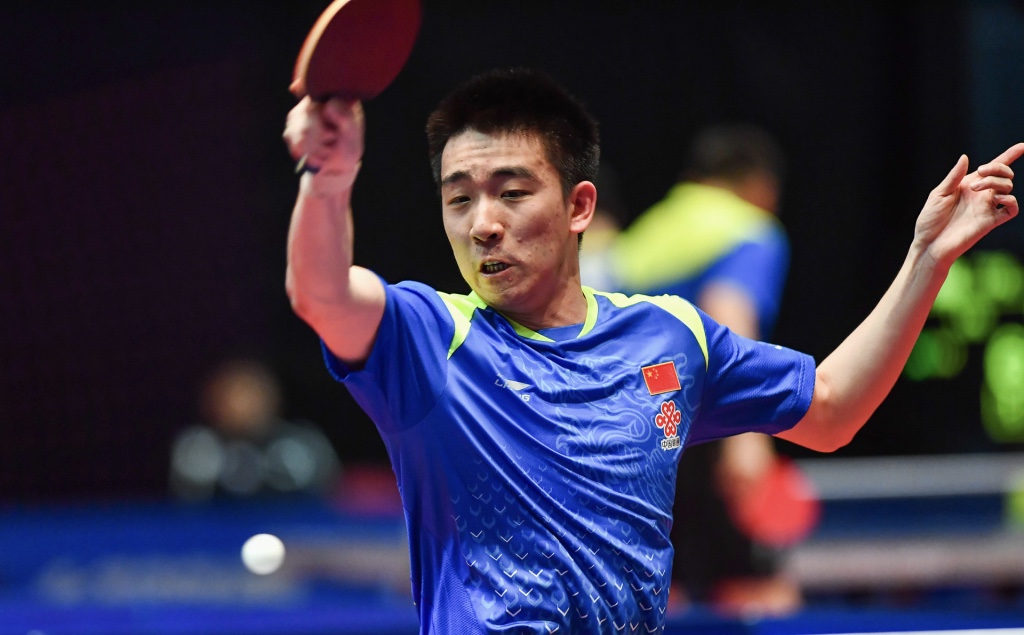 德国乒乓球队鏖战奥地利乒乓球队，张继科送出助攻的简单介绍
